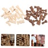 COHEALI Set Wooden Chess Pieces International Chess Pieces Set 3