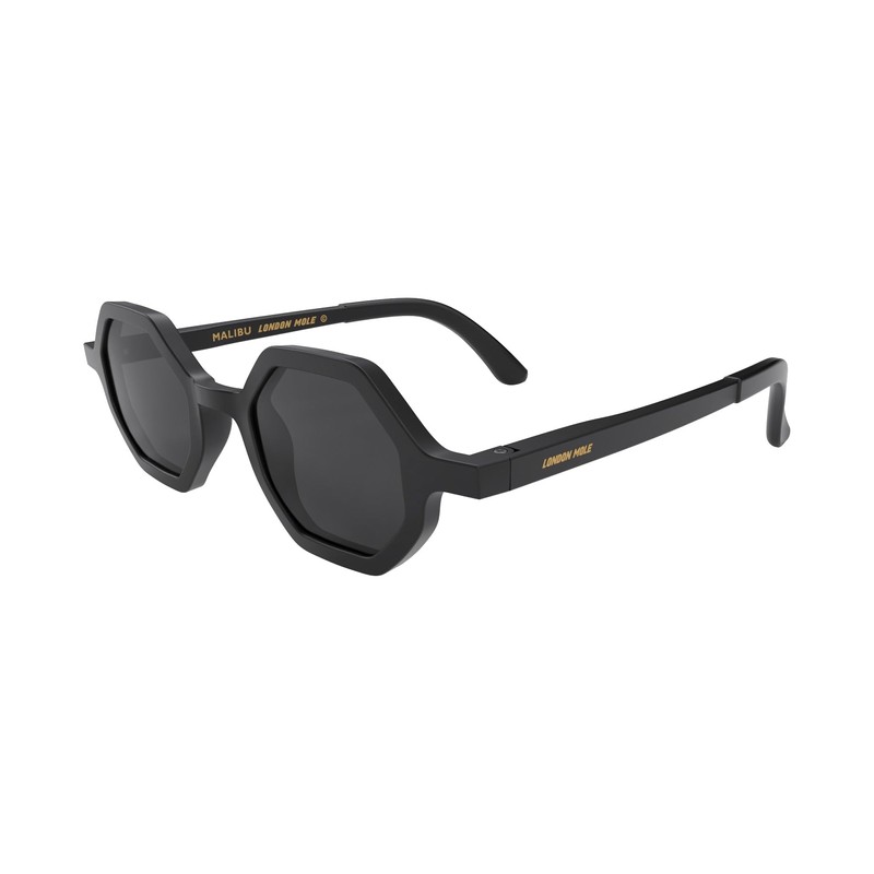 LONDON MOLE® Malibu sunglasses | Cool hexagonal/octagonal shaped glasses |