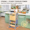 WINGYZ Toddler Tower – Adjustable Step Stool Helper for Kids