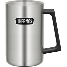 Thermos ROD-008 S Outdoor Series Vacuum Insulated Mug, 20.3 fl oz (600 ml), Stainless Steel