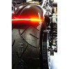 Chrome Glow Flexible LED Motorcycle Light Bar w/ Brake and