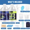 Epoxy Resin 1 Gallon - Crystal Clear Epoxy Resin Kit