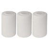 Anmire 3 Pack Opal White Frosted Glass Shade, Cylinder Light