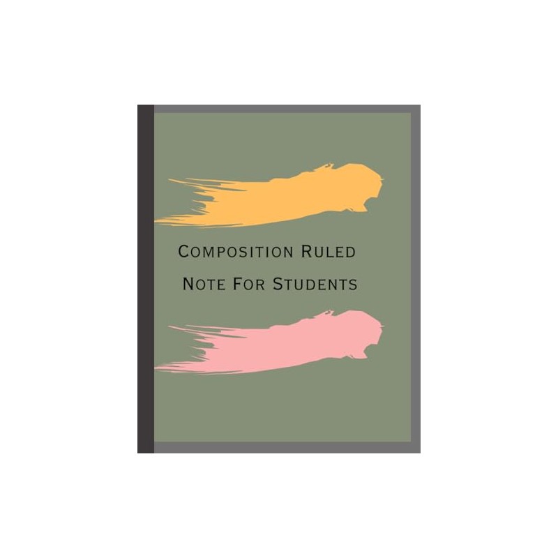 All Purpose Student Ruled Notebook: 7.5 x 9.25 inch, Ruled