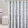 Waterproof Fabric Shower Curtain Liner Rust Resistant Grommets Machine Washable