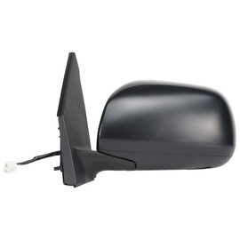 Fit System Driver Side Mirror for Toyota Rav4 Black, Foldaway, Power