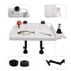 HITORHIKE Bait Board Set with Mounts and Extenders White Cutting