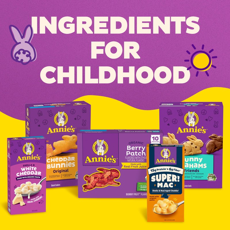 Annie's Shells and White Cheddar, Made with Organic Pasta and