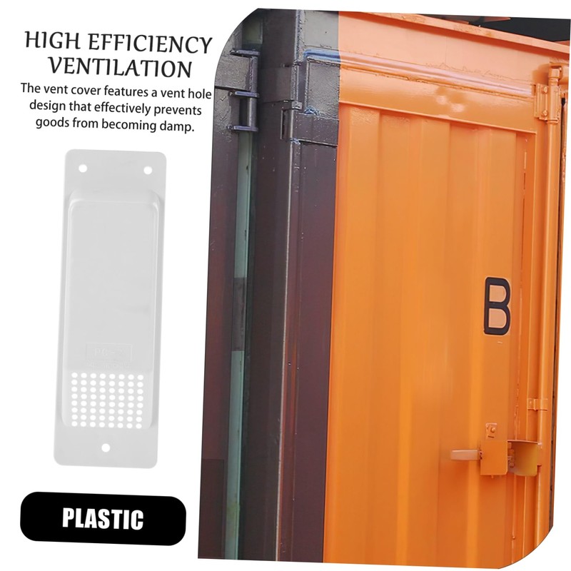 TEHAUX 4Pcs Shipping Container Air Vent Kit Quick Setup Ventilation