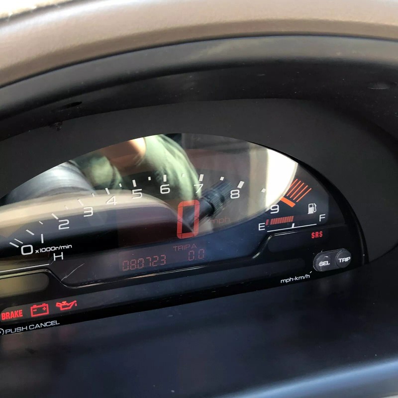 RPSDZN S2000 Cluster Conversion Satin Acrylic MOUNTING KIT for 92-95