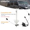 Front Driver Side Power Window Regulator with Motor fit for