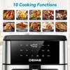 DEIME Air Fryer 10.2 QT Oilless 1700W Large Capacity Oven