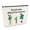 Plant Lover Makeup Bag Plants Gift for Girls Women Cosmetic