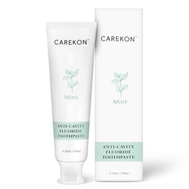 Fluoride Toothpaste with 5% Hydroxyapatite for Sensitive Teeth, Cavity Reversal, Enamel Remineralization, Gum Repair, Travel Size, SLS Free, Mint Flav