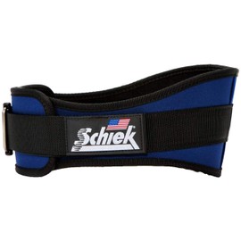 Schiek Sports 2006 Nylon 6 Inches Weight Lifting Belt - Support Belt for Power Lifting - Long Lasting - Navy Blue