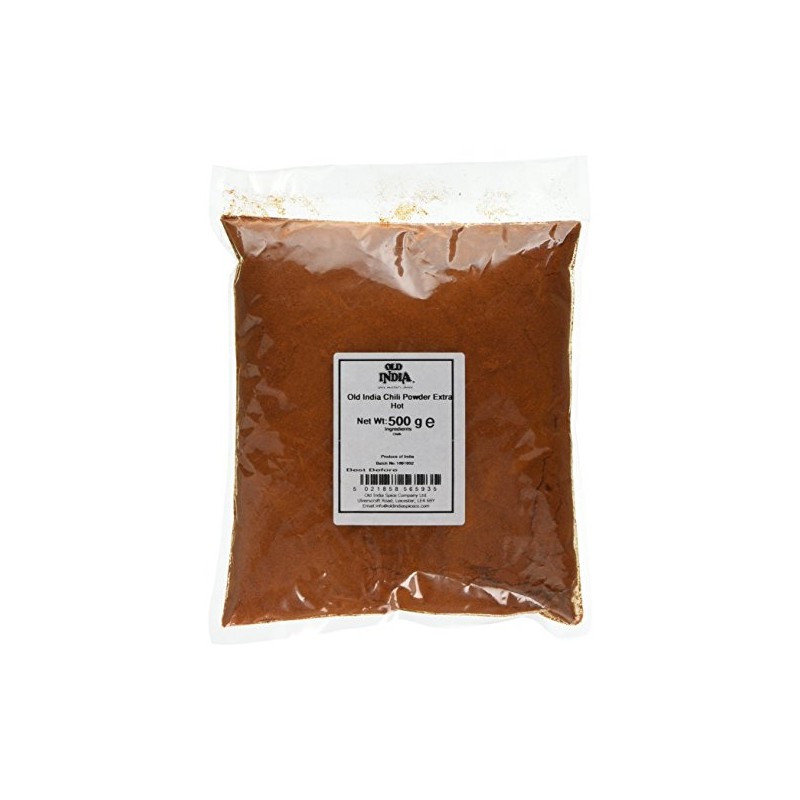 Old India Chili Powder Extra Hot 500 g