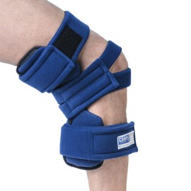 Comfy Splints Adult Small Knee Orthosis – Soft Terry-Cloth Covered Brace – Part Number K-101-AS