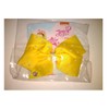 2 Count Jojo Yellow Hair Bow Pearls and Diamonds design