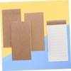 OSALADI 4Pcs Portable Memo Notepad To Do List Blank Lined