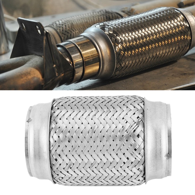 Exhaust Flex Tube Bellows Joint Flexible Pipe Stainless Steel Braided