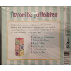 Favorite Lullabies Soothing Songs for Little Sleepyheads (CD) New, 6 Tracks