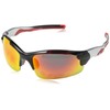 Eyelevel Men's Clearwater Sports Sunglasses, Silver (Silver/Red), One size