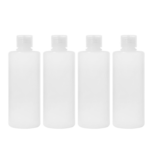 4 Pieces 200ml Travel Bottles Empty Refillable Squeeze Bottle with