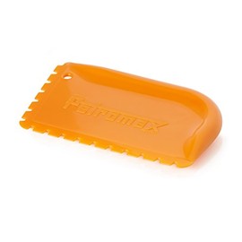 Petromax Pan Scraper, Clean Cast or Wrought Iron Dutch Ovens and Fire Skillets, High Heat Plastic, with Ridges