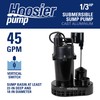 Hoosier Cast Aluminum Submersible 1/3HP Sump Pump