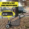 EAGWON 12.2" Lawn Sweeper Brush Replacement for 26" Lawn &