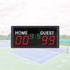 Portable Electronic Scoreboard, LED Digital Score Keeper with Remote, 1.8in
