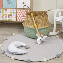 Janod - Wooden "Chicken" Sliding Toy - Baby and Toddler Toy - Development of Motor Skills and Imagination - Quiet Wheels - FSC Certified - From 18 Months, J08260