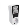 Back White Light Power Metering Socket Power Monitor Intelligent Charging