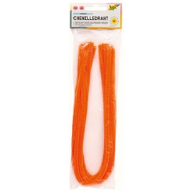 Chenille Wire 8 mm Orange
