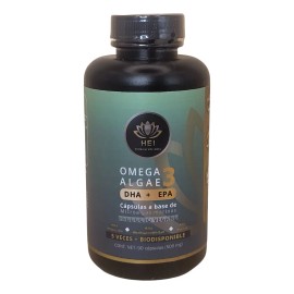 Omega Algae Hei Dha Epa Origen Vegetal Cápsulas