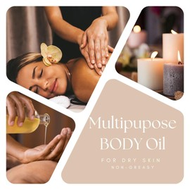 Vanilla Body Oil. After Shower Oil. Skin Hydrating Oil. Body Oil Scented. Body Oils For Women Dry Skin. (Vanilla Buttercream) (4 OUNCES, Chocolate Bark)