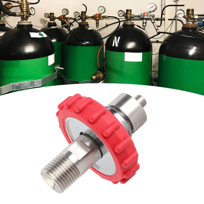 CO2 Cylinder Adapter G5/8 to M16x1.5 Stainless Steel Connector Converter