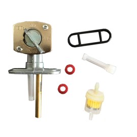 Shnile Gas Fuel Switch Petcock Valve Shutoff compatible with YFM50 YFM80 YFM100 YFZ450 YFZ 450 YF60 YTM225 YTM200 YFM250 YFM350 YFM660 Bear Tracker 250 Big Bear 250 350 Grizzly 600 Raptor 350