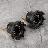 Headlight Socket, 1 Pair Replacement Headlight Bulb Holder Adapter Holder
