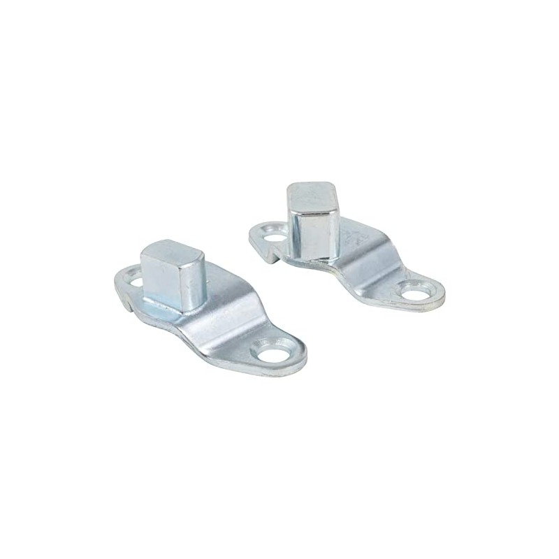 TRQ Body Mounted Tailgate Hinge Pair Set Compatible with Silverado