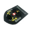 Austrian Crest Black Grey Airsoft Velcro PVC Patch