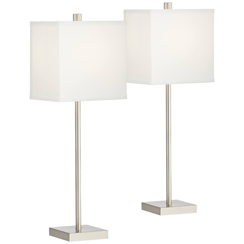 Franco 26 1/2" Tall Table Lamp USB Set of 2