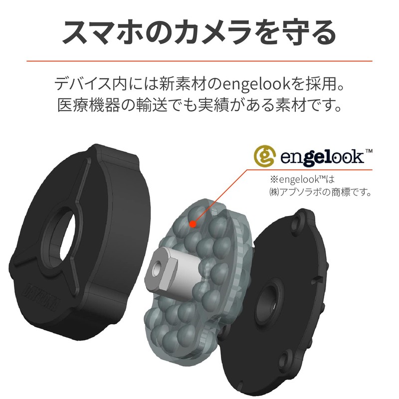 Daytona 25224 Motorcycle Smartphone Holder for Wide/+e Options, Vibration Absorption,