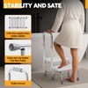 SPECILITE 2 Step Stool with Handle, Heavy Duty Foot Stool