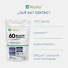Wellthy Probioticos 60 Billones 11 Cepas. 120 Cápsulas 4 meses