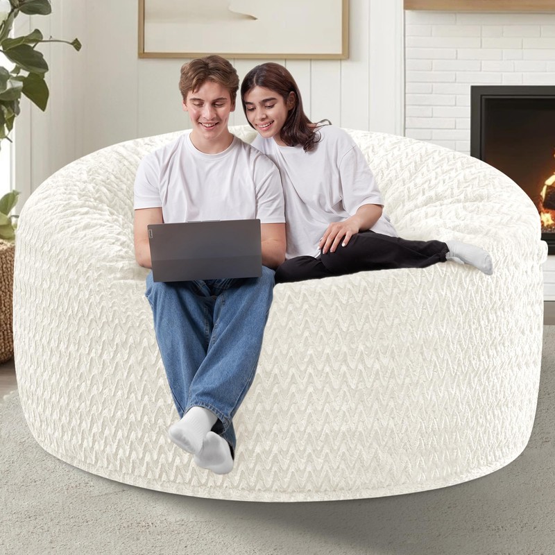 HABUTWAY 4FT Bean Bag Chair,Giant Bean Bag Chairs for Adults,Big