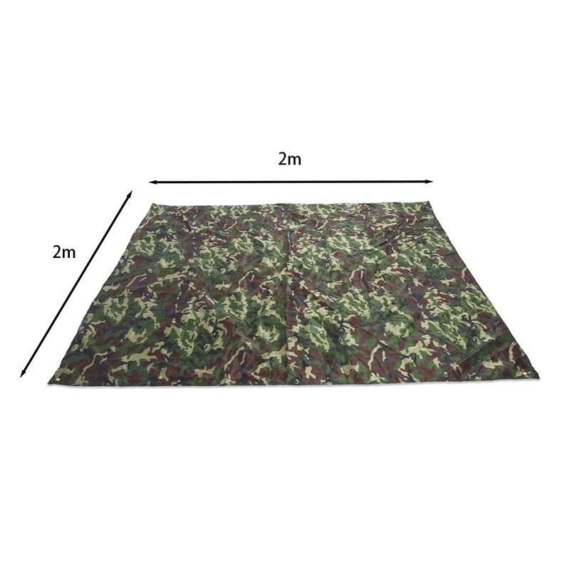 Hoite Camping Tarp, Camouflage Waterproof Camping Tent Shelter Tent Tarp