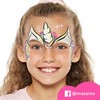 Snazaroo Unicorns & Butterflies Face Painting Palette Kit for Kids