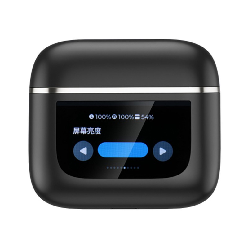 V8 Wireless BT Headset LCD Full Color Smart Display Touch