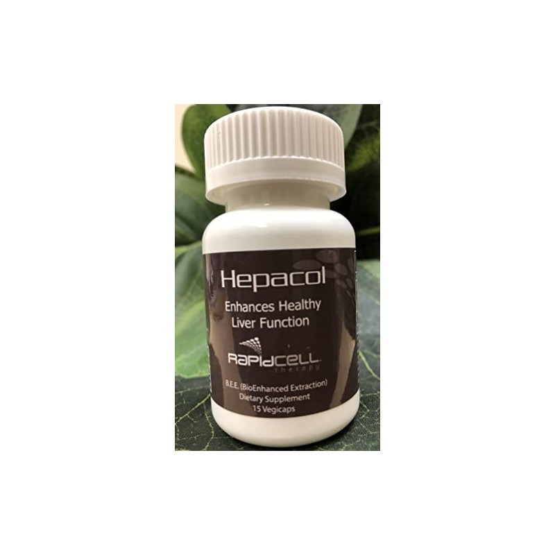 RAPID CELL THERAPY HEPACOL (15 Capsules/Bottle) for Enhancing Healthy Liver